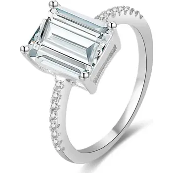 Prsten Olivie Stříbrný prsten obdélníkový AAA ZIRKON 8310 Velikost prstenů: 8 (EU: 57-58) Ag 925; ≤3,4 g.