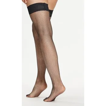 Dámské punčochy Bluebella Punčochy Fishnet 41454-BK Černá S