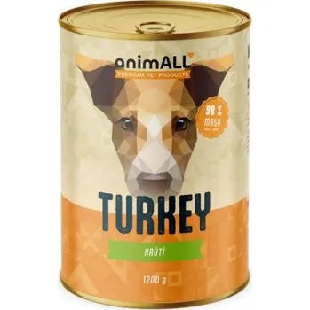 Krmivo pro psa animALL konzerva Krůtí 1200 g
