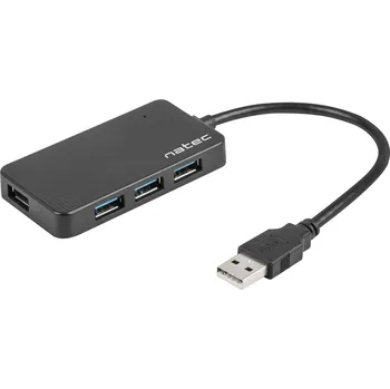 Rozvaděč Natec Moth rozbočovač 4x USB 3.0 HUB NHU-1342