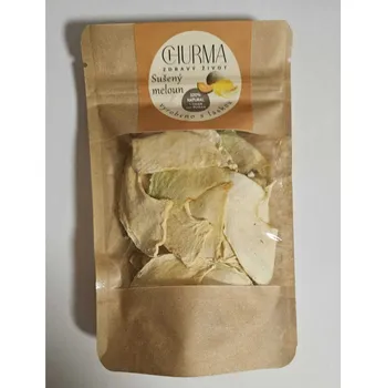 Sušené ovoce Sušený žlutý meloun plátky, 50 g