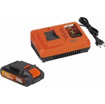 Záložní baterie PowerPlus POWDP9063 - Nabíječka 20V/40V plus Baterie 20V LI-ION 3,0Ah
