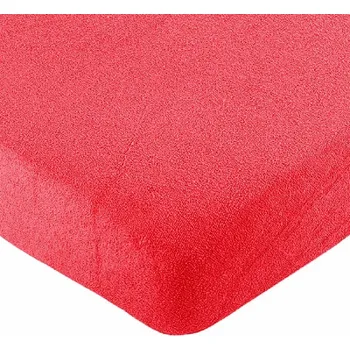 Prostěradlo Olzatex prostěradlo froté červené 120x200 cm