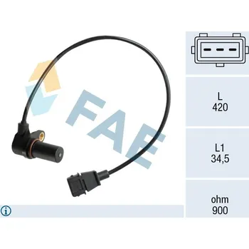 Kliková hřídel Generátor impulsů, klikový hřídel FAE 79073