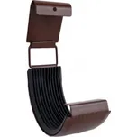 Covernit Lakovaná spojka žlabu 333 mm RAL 8017 333 mm RAL 8017 hnědá