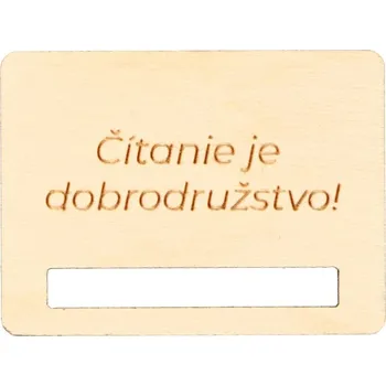 Záložka Natana makramé záložka do knihy Dobrodružství 4 x 3 cm