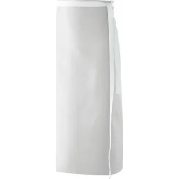 Kuchyňská zástěra Exner Zástěra s látkovým pásem po celé délce 100 x 80 cm, 220 g/m Barva: Bílá, Velikost: 100 x 80 cm EX102