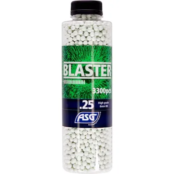 Airsoftová kulička BB kuličky do airsoftových zbraní 3300 ks cal. 6 mm 0,25 g