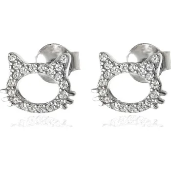 Náušnice Náušnice kočičí hlavička - chirurgická ocel