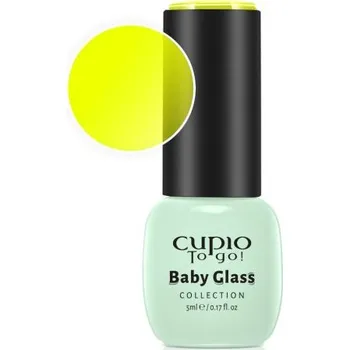 Lak na nehty Cupio Gel lak žlutý Baby Glass Collection - Blondy 5ml