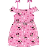Minnie Mouse - licence Dívčí šaty - Minnie Mouse 52239631, růžová Barva: Růžová, Velikost: 104