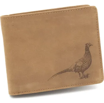 Peněženka Kožená peněženka TETRAO bažant ležatá