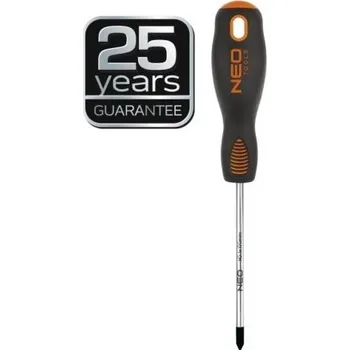 Šroubovák NEO TOOLS Šroubovák křížový PZ2 x 100,0mm S2 | 215mm, 04-034