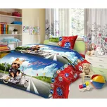 Bavlněné dětské povlečení Biker Velikost: 70x90, 140x200 cm