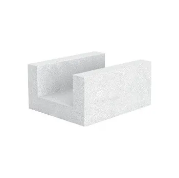 Stavební profil SOLBET U-profil bílý 1000*240*300mm