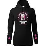 STRIKER Dámská mikina Argentinská doga Barva: Černá, Velikost: M