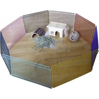 Výběh pro křečky a malé hlodavce osmistěnný, barevný