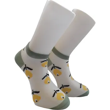 Dámské ponožky Kotníkové ponožky veselé hruška 38-42