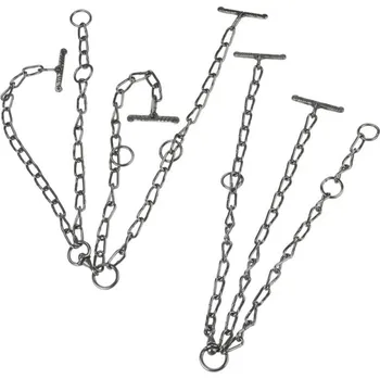 Chov hospodářského zvířete Vazák řetězový pro krávy Rozměr: 6 mm / 65 cm / 110 cm jednoduchý nebo dvojitý