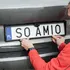 Držák SPZ AMiO AM03539