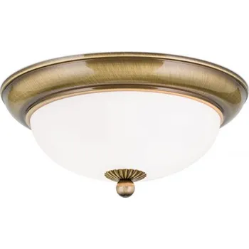 Orion DL_7-085/26_Patina/opal-matt Stropní přisazené svítidlo EMPIRE PATINA průměr 26cm