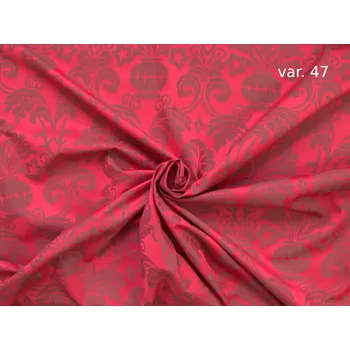 HEDVA ČESKÝ BROKÁT Luxusní brokát 160 51308 KALICH červená | 47