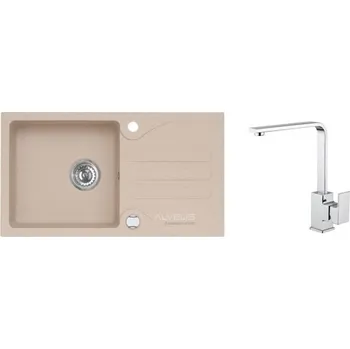 Granitový dřez Alveus SET Galapagos 30 - 55+ BATERIE RENO CHR + 5 % sleva v košíku s kódem SLEVA5