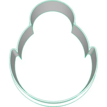 Vykrajovátko Kuřátko 2 plastové vykrajovátko