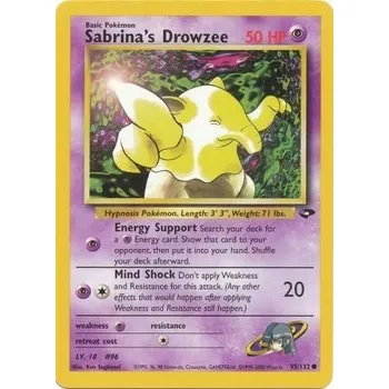 Sběratelská karetní hra Pokémon GC 095/132 Sabrina's Drowzee - Gym Challenge Stav: Excellent