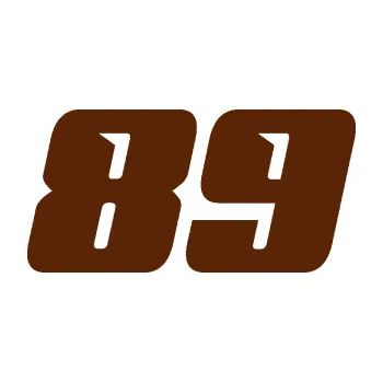 Polep vozidla Startovní číslo 89 typ 6 (15 - hnědá) SAMOLEPKA NA AUTO, NÁLEPKA, FÓLIE, POLEP, TUNING, VLASTNÍ TEXT, TISK, AUTOSAMOLEPKY.cz, POLEPY, OBRÁZEK, LOGO, 3D STICKERS