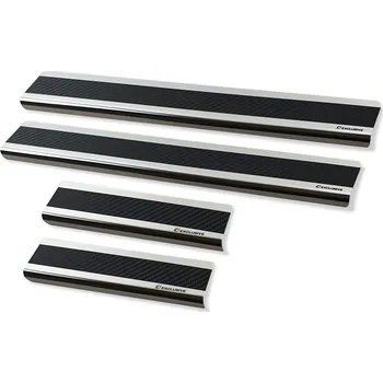 Prah karosérie CRONI Kryty prahů STANDARD Renault Captur II Crossover5 2020- Kryt: Standartní, Barva: Karbon