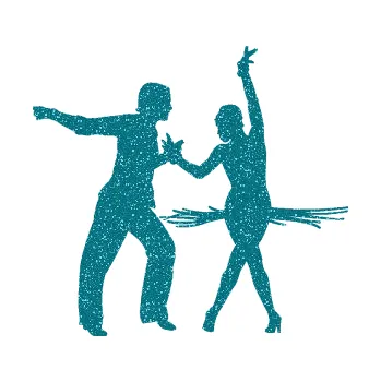 Samolepicí dekorace na vozidlo Tanec 009 levá latinskoamerický tanec pár (92 - Ultra Metalic tyrkysová) SAMOLEPKA NA AUTO, NÁLEPKA, FÓLIE, POLEP, TUNING, VLASTNÍ TEXT, TISK, AUTOSAMOLEPKY.cz, POLEPY, OBRÁZEK, LOGO, 3D STICKERS