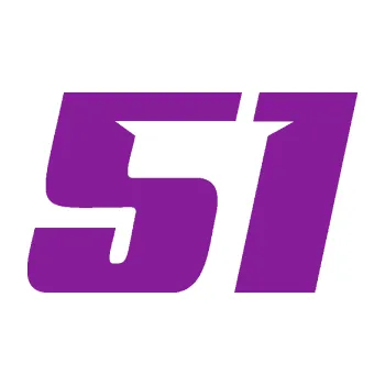 Polep vozidla SAMOLEPKA Startovní číslo 51 typ 6 (14 - fialová) NA AUTO, NÁLEPKA, FÓLIE, POLEP, TUNING, VLASTNÍ TEXT, TISK, AUTOSAMOLEPKY.cz, POLEPY, OBRÁZEK, LOGO, SAMOLEPKY