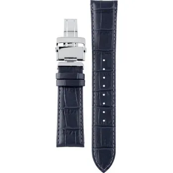 Řemínek na hodinky Kožený řemínek Orient UL009012J0 21mm (pro model RA-AS00), modrý