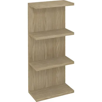 Koupelnový nábytek Sapho RIWA otevřená police 30x70x15cm, jilm bardini, RIW300-0013