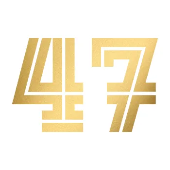 Polep vozidla Startovní číslo 47 typ 7 (43 - zlatá metalíza) SAMOLEPKA NA AUTO, NÁLEPKA, FÓLIE, POLEP, TUNING, VLASTNÍ TEXT, TISK, AUTOSAMOLEPKY.cz, POLEPY, OBRÁZEK, LOGO, 3D STICKERS