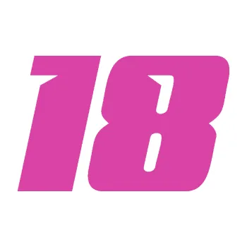 Polep vozidla Startovní číslo 18 typ 6 (16 - růžová) SAMOLEPKA NA AUTO, NÁLEPKA, FÓLIE, POLEP, TUNING, VLASTNÍ TEXT, TISK, AUTOSAMOLEPKY.cz, POLEPY, OBRÁZEK, LOGO, 3D STICKERS