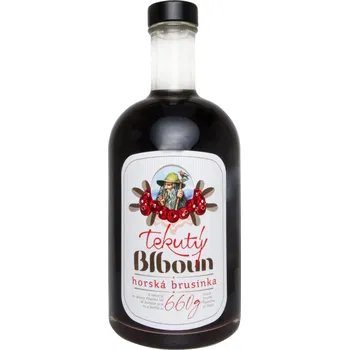 Likér Apicor Brusinkový blboun 25% 0,5l
