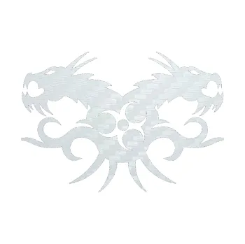 Polep vozidla SAMOLEPKA Tetování 113 draci (51 - 3D karbon bílý) NA AUTO, NÁLEPKA, FÓLIE, POLEP, TUNING, VLASTNÍ TEXT, TISK, AUTOSAMOLEPKY.cz, POLEPY, OBRÁZEK, LOGO, SAMOLEPKY