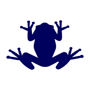 Samolepící dekorace SAMOLEPKA Žába 003 (23 - tmavě modrá) NA AUTO, NÁLEPKA, FÓLIE, POLEP, TUNING, VLASTNÍ TEXT, TISK, AUTOSAMOLEPKY.cz, POLEPY, OBRÁZEK, LOGO, SAMOLEPKY