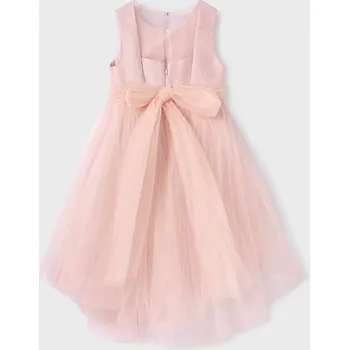 Dívčí šaty Dívčí luxusní sváteční šaty abel and lula 5037 růžové, Rozměr: 162 (16 let)
