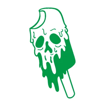 Samolepící dekorace SAMOLEPKA Nanuk 002 levá zombíkový (12 - zelená) NA AUTO, NÁLEPKA, FÓLIE, POLEP, TUNING, VLASTNÍ TEXT, TISK, AUTOSAMOLEPKY.cz, POLEPY, OBRÁZEK, LOGO, SAMOLEPKY