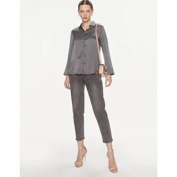 Pánské džíny Morgan Jeansy 241-PALOA Šedá Straight Fit 38