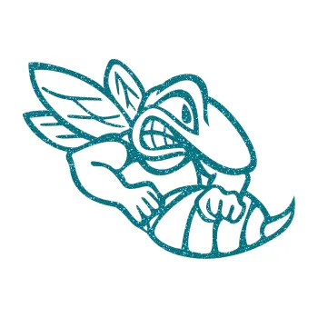 Samolepicí dekorace na vozidlo Vosa pravá (92 - Ultra Metalic tyrkysová) SAMOLEPKA NA AUTO, NÁLEPKA, FÓLIE, POLEP, TUNING, VLASTNÍ TEXT, TISK, AUTOSAMOLEPKY.cz, POLEPY, OBRÁZEK, LOGO, 3D STICKERS