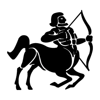 Samolepící dekorace SAMOLEPKA Střelec 004 pravá (01 - černá) NA AUTO, NÁLEPKA, FÓLIE, POLEP, TUNING, VLASTNÍ TEXT, TISK, AUTOSAMOLEPKY.cz, POLEPY, OBRÁZEK, LOGO, SAMOLEPKY