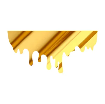 Samolepící dekorace Stékájící skvrna 001 levá krevní cákanec (81 - chrom fólie zlatá zrcadlová) SAMOLEPKA NA AUTO, NÁLEPKA, FÓLIE, POLEP, TUNING, VLASTNÍ TEXT, TISK, AUTOSAMOLEPKY.cz, POLEPY, OBRÁZEK, LOGO, 3D STICKERS