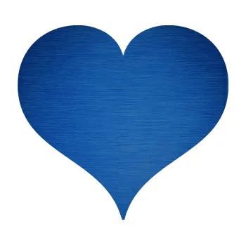 Samolepící dekorace SAMOLEPKA Srdíčko 003 (65 - škrábaný kov modrý) NA AUTO, NÁLEPKA, FÓLIE, POLEP, TUNING, VLASTNÍ TEXT, TISK, AUTOSAMOLEPKY.cz, POLEPY, OBRÁZEK, LOGO, SAMOLEPKY