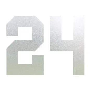 Polep vozidla Startovní číslo 24 (60 - pískované sklo) SAMOLEPKA NA AUTO, NÁLEPKA, FÓLIE, POLEP, TUNING, VLASTNÍ TEXT, TISK, AUTOSAMOLEPKY.cz, POLEPY, OBRÁZEK, LOGO, 3D STICKERS