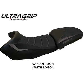 Moto sedlo TPZ Italia potah sedla KTM 1190 Adventure (13-16) Fasano ultragrip model potah sedla: s logem 3GR (grey)