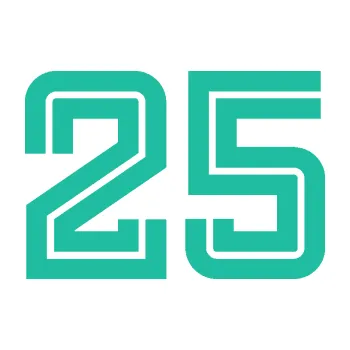 Polep vozidla Startovní číslo 25 typ 7 (25 - tyrkysová) SAMOLEPKA NA AUTO, NÁLEPKA, FÓLIE, POLEP, TUNING, VLASTNÍ TEXT, TISK, AUTOSAMOLEPKY.cz, POLEPY, OBRÁZEK, LOGO, 3D STICKERS